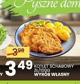 Kotlet schabowy Wyrób Własny promocja w Wafelek
