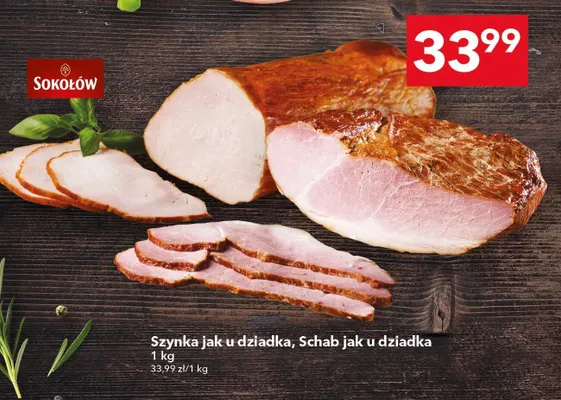 Schab jak u dziadka Sokołów promocja w LEWIATAN