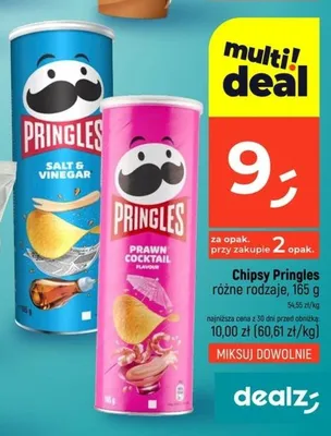 Chipsy różne rodzaje promocja w Dealz