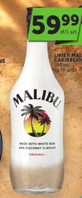 Likier Malibu Caribbean promocja w Groszek