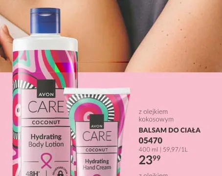 Balsam do ciała z olejkiem kokosowym Avon Care promocja w AVON