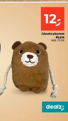Zabawka pluszowa dla psa wys. 23 cm promocja w Dealz