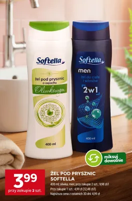 Żel pod prysznic oliwkowy promocja w Stokrotka