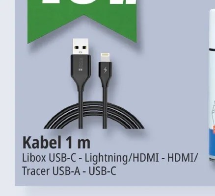 Kabel Libox HDMI - HDMI 1 m promocja w Leclerc