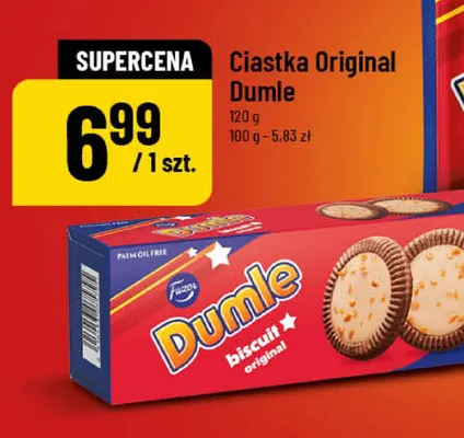 Ciastka Original Dumle promocja w POLOmarket