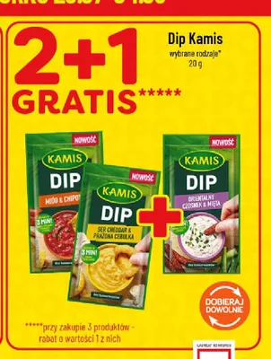 Dip Kamis orientalny czosnek & mięta promocja w POLOmarket
