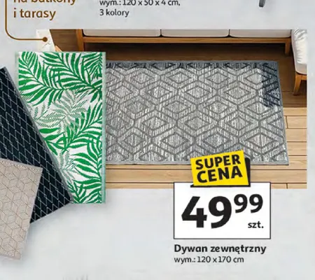 Dywan zewnętrzny promocja w Auchan