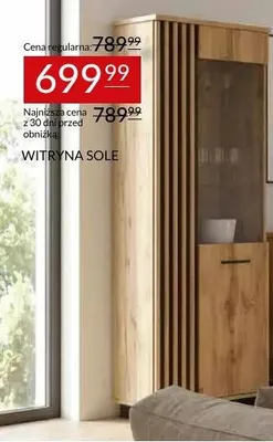 Witryna Sole promocja w Abra Meble
