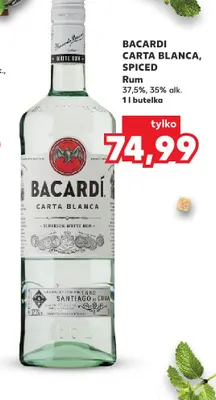 Rum Bacardi Carta Blanca promocja w Kaufland