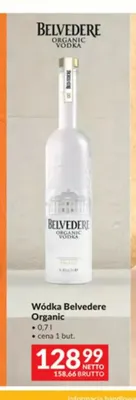 Wódka Belvedere Organic promocja w Makro