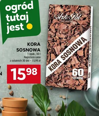 Kora sosnowa Ark-Pol promocja w Stokrotka