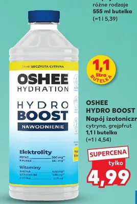Napój izotoniczny OSHEE Hydro Boost promocja w Kaufland