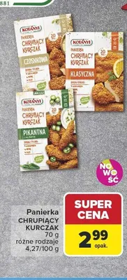 Panierka Chrupiący Kurczak Kotányi Pikantna promocja w Carrefour