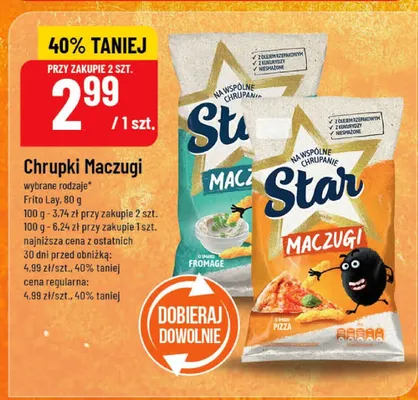 Chrupki Maczugi Star wybrane rodzaje promocja w POLOmarket