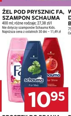 Żel pod prysznic Fa promocja w Stokrotka