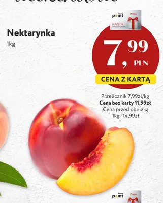 Nektarynka promocja w Market Point