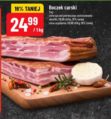 Boczek carski promocja w POLOmarket