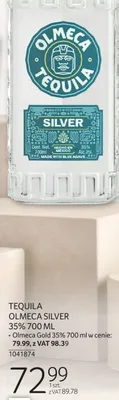 Tequila Olmeca Silver 35% 700 ml promocja w Selgros
