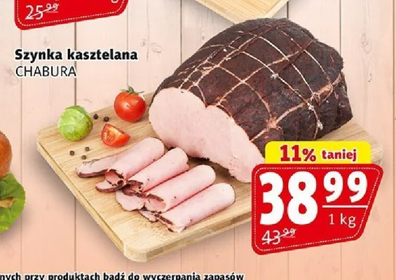 Szynka kasztelana Chabura promocja w Prim Market