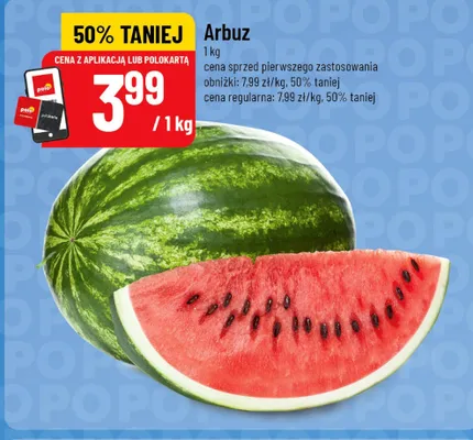 Arbuz promocja w POLOmarket