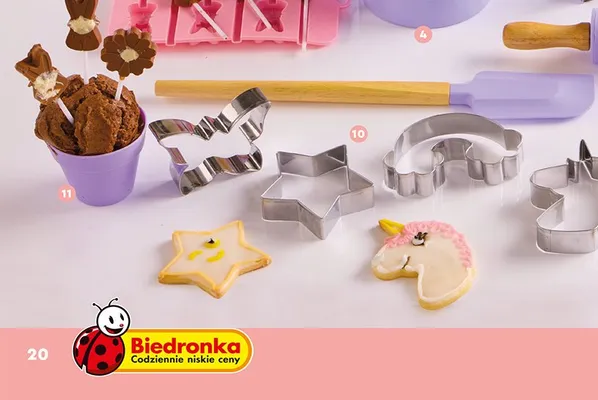 6 foremek do wypieków promocja w Biedronka