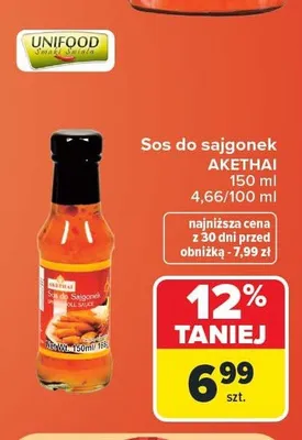 Sos do sajgonek Akethai promocja w Carrefour Market