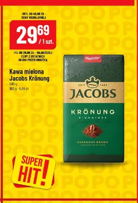 Kawa mielona Jacobs Krönung promocja w POLOmarket