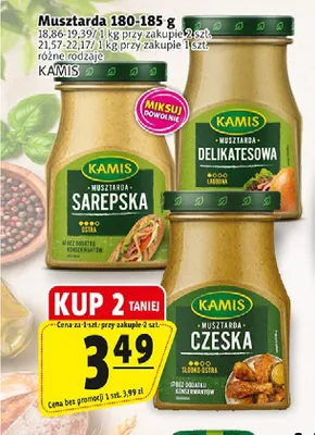 Musztarda Kamis Sarepska promocja w Prim Market