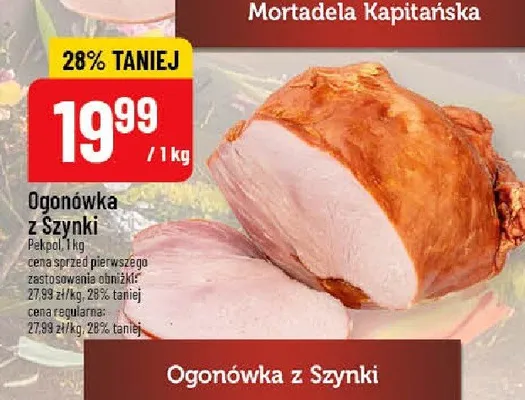 Ogonówka z szynki promocja w POLOmarket