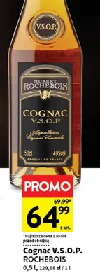 Cognac V.S.O.P. promocja w Intermarche