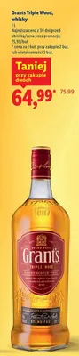 Whisky Triple Wood promocja w Lidl