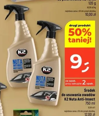 Środek do usuwania owadów K2 Nuta Anti-Insect promocja w Dealz