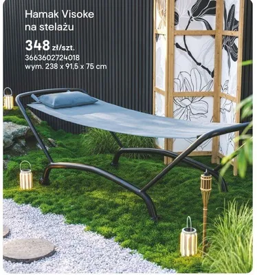 Hamak Visoke na stelażu promocja w Castorama