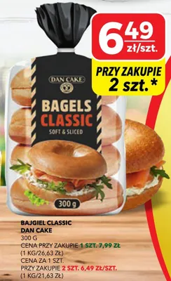 Bajgiel classic promocja w Top Market