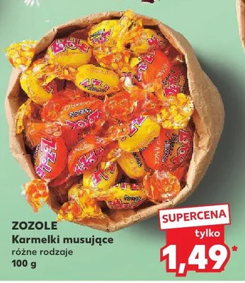 Karmelki musujące różne rodzaje promocja w Kaufland
