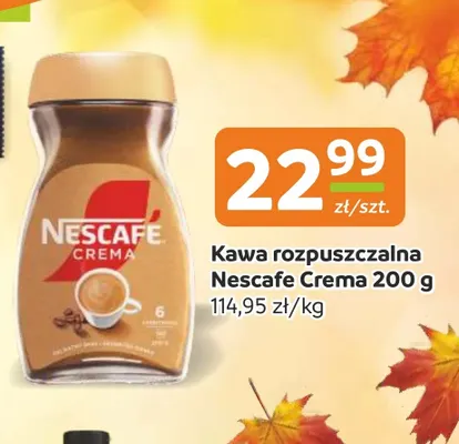 Kawa rozpuszczalna Nescafe Crema promocja w Gama