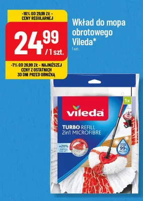 Wkład do mopa obrotowego Vileda promocja w POLOmarket