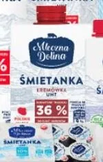 Śmietanka UHT 36% promocja w Biedronka