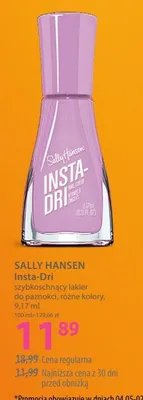 Szybkoschnący lakier do paznokci SALLY HANSEN Insta-Dri promocja w Hebe
