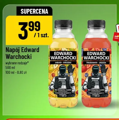 Napój Edward Warchocki Truskawka Jagoda promocja w POLOmarket