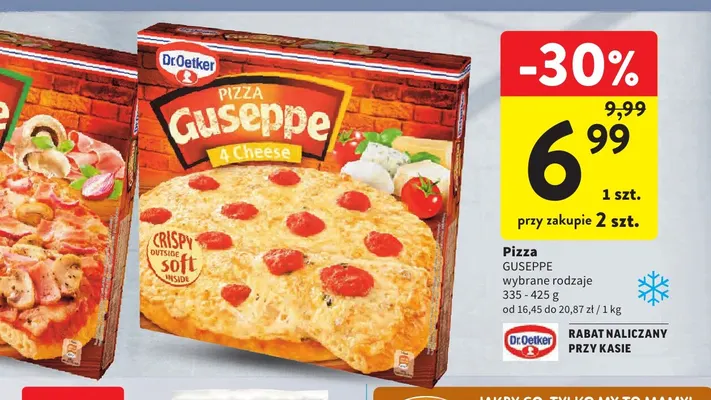 Pizza Guseppe Dr. Oetker promocja w Intermarche