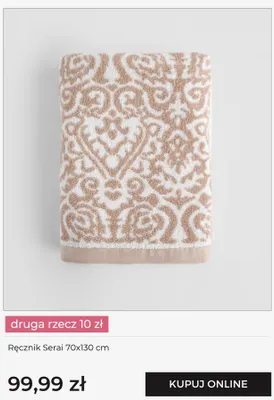 Ręcznik Serai home&you 70x130 cm promocja w home&you