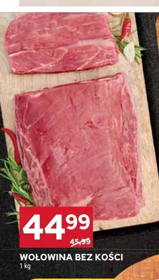 Wołowina bez kości promocja w Stokrotka