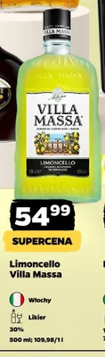 Likier Limoncello Villa Massa promocja w Netto