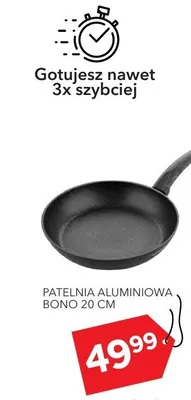 Patelnia aluminiowa Bono 20cm promocja w Stokrotka