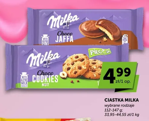 Ciastka Milka Choco Jaffa promocja w ABC