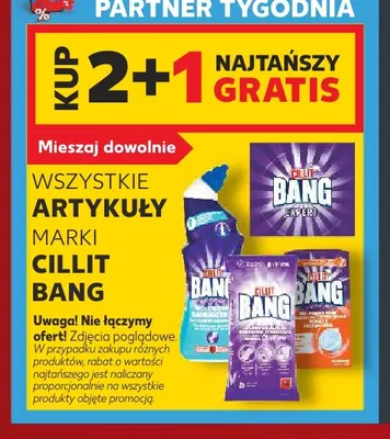 Artykuły marki Cillit Bang promocja w Kaufland