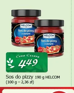 Sos do pizzy Helcom promocja w CEZAR Delikatesy