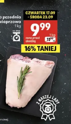 Golonka przednia wieprzowa promocja w Delikatesy Centrum