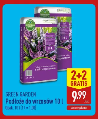 Podłoże do wrzosów 10 l Green Garden promocja w Aldi
